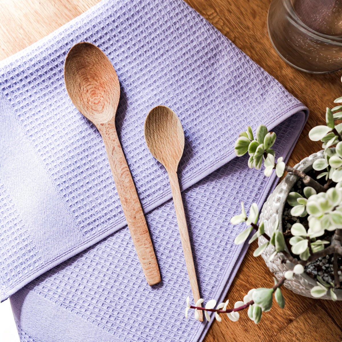 Lavender Kitchen Towels, Set of 3 (Set of 3)